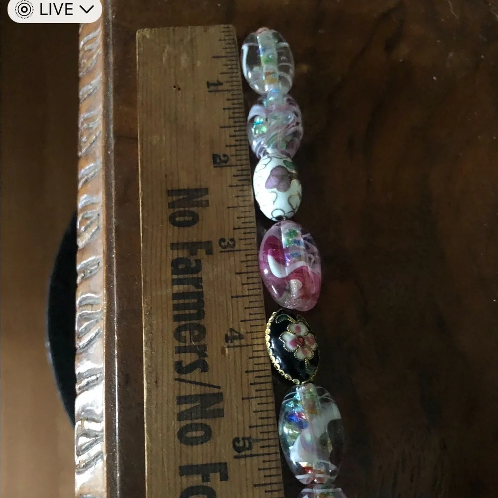 Vintage Murano Glass & Cloisonné Beads